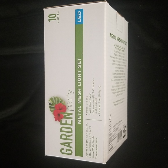 Cactus Metal mesh light set green - Picture 5 of 6